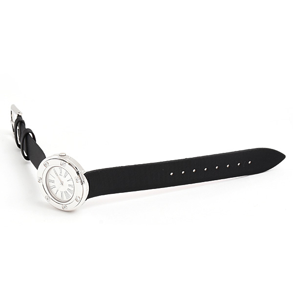 ピアジェ 時計 レディース ポセション 7Pダイヤ 電池式 シルバー文字盤 ホワイトゴールド PIAGET P11266 750WG 中古