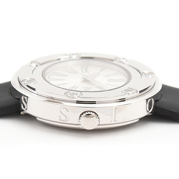 ピアジェ 時計 レディース ポセション 7Pダイヤ 電池式 シルバー文字盤 ホワイトゴールド PIAGET P11266 750WG 中古