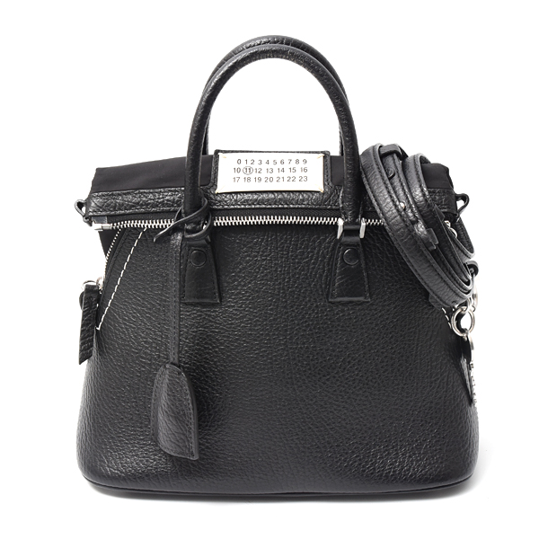 メゾンマルジェラ バッグ メンズ レディース 5ACミニ 2WAYショルダーバッグ ブラック Maison Margiela 中古
