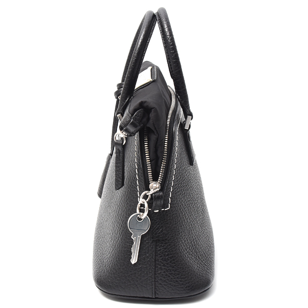 メゾンマルジェラ バッグ メンズ レディース 5ACミニ 2WAYショルダーバッグ ブラック Maison Margiela 中古