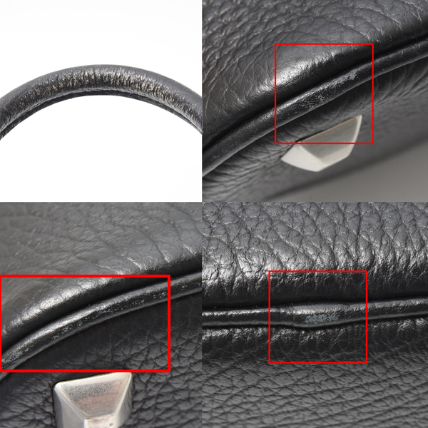 メゾンマルジェラ バッグ メンズ レディース 5ACミニ 2WAYショルダーバッグ ブラック Maison Margiela 中古