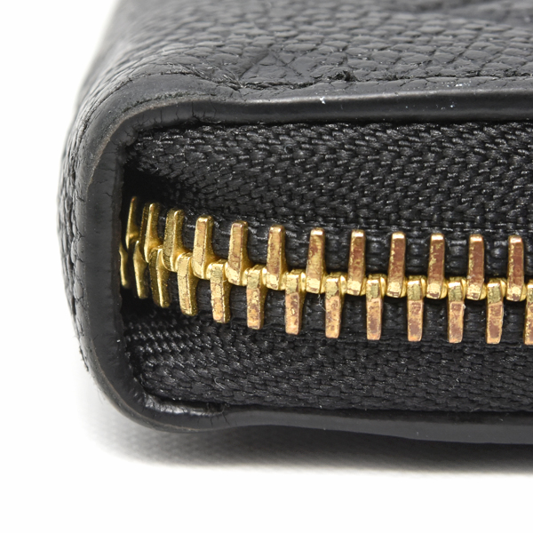 ルイヴィトン 財布 レディース アンプラント ポルトフォイユ クレマンス 長財布 ノワール M60171 Louis Vuitton 中古