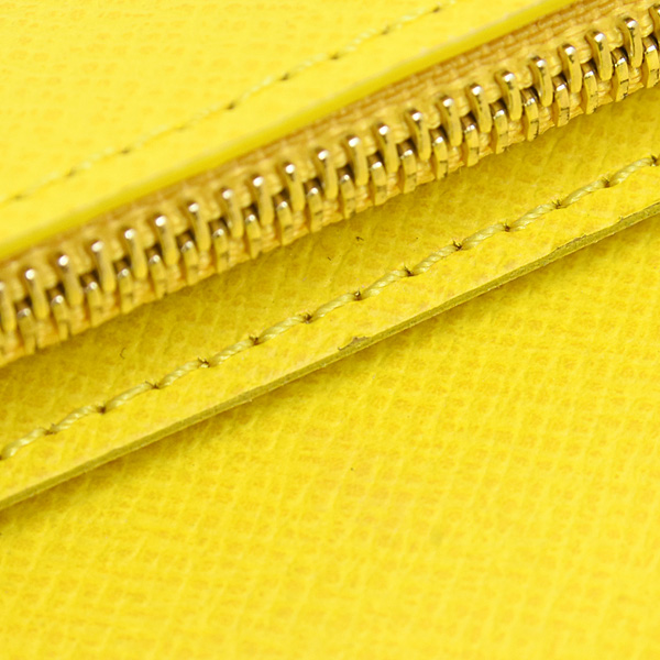 ルイヴィトン 財布 メンズ ダミエポップ ポルトフォイユブラザNM 二つ折り長財布 イエロー Louis Vuitton N40541 中古