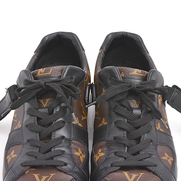 ルイヴィトン 靴 メンズ モノグラム ドライビングシューズ サイズ7 日本サイズ26cm Louis Vuitton 中古