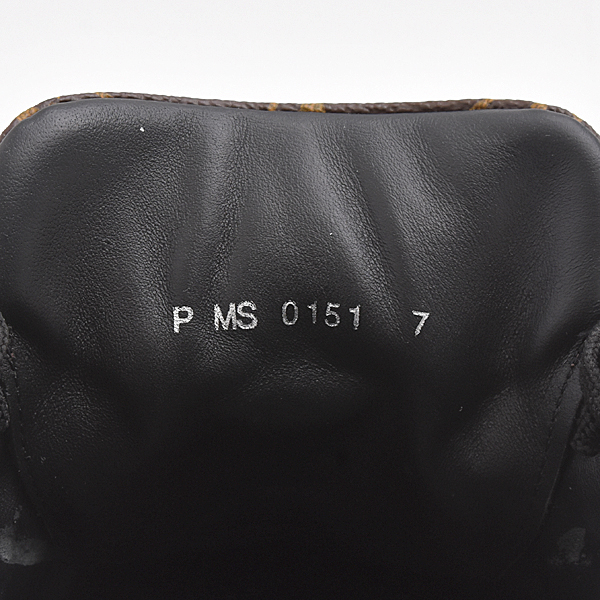 ルイヴィトン 靴 メンズ モノグラム ドライビングシューズ サイズ7 日本サイズ26cm Louis Vuitton 中古
