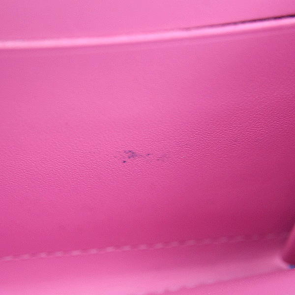 ルイヴィトン 財布 レディース モノグラムヴェルニ ジッピーコインパース 小銭入れ ミニウォレット ベイビーブルーネオン Louis Vuitton M81155 中古