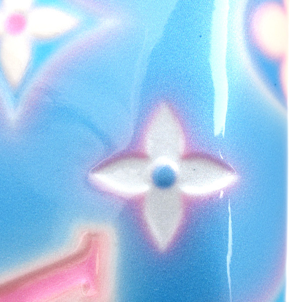 ルイヴィトン 財布 レディース モノグラムヴェルニ ジッピーコインパース 小銭入れ ミニウォレット ベイビーブルーネオン Louis Vuitton M81155 中古