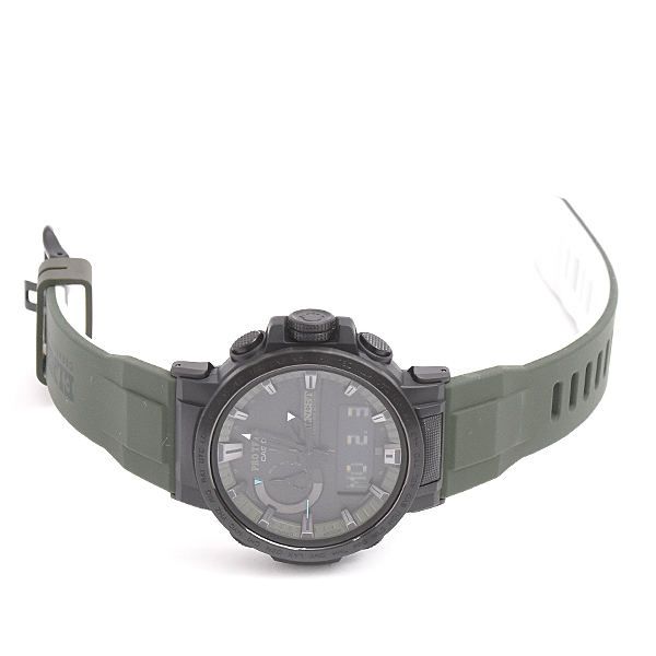 カシオ 時計 メンズ プロトレック エルネストコラボモデル ソーラー発電式 ブラック文字盤 CASIO PRW-60ECA 未使用展示品