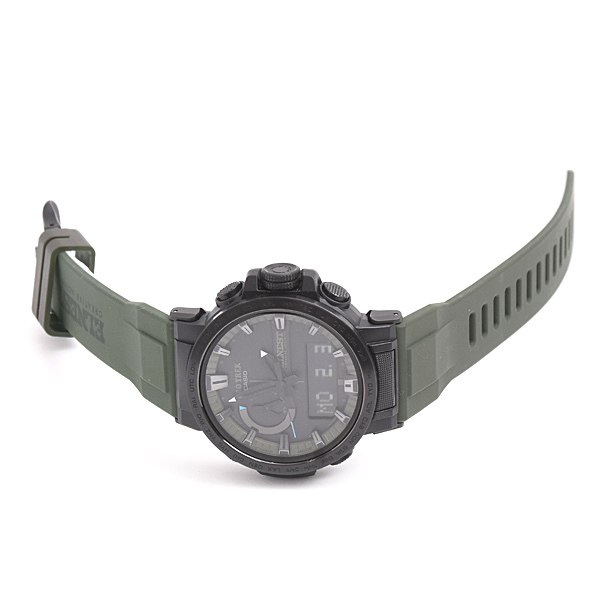 カシオ 時計 メンズ プロトレック エルネストコラボモデル ソーラー発電式 ブラック文字盤 CASIO PRW-60ECA 未使用展示品