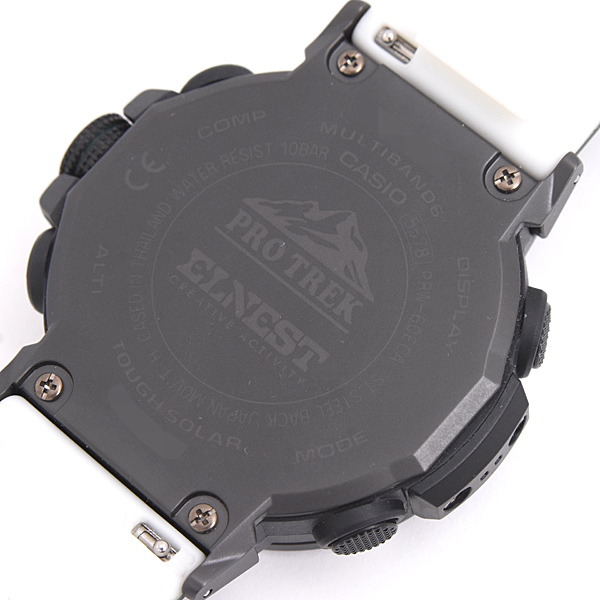 カシオ 時計 メンズ プロトレック エルネストコラボモデル ソーラー発電式 ブラック文字盤 CASIO PRW-60ECA 未使用展示品