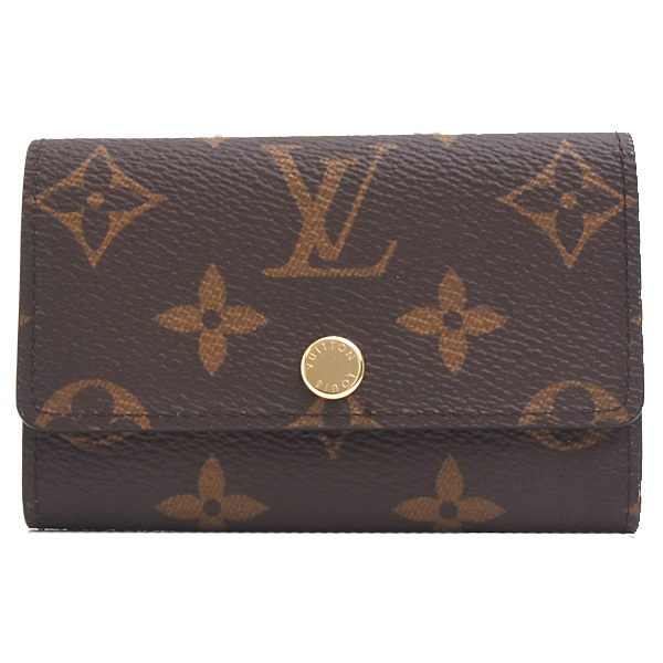 ルイヴィトン キーケース レディース メンズ ミュルティクレ6 6連キーケース モノグラム Louis Vuitton M62630 中古