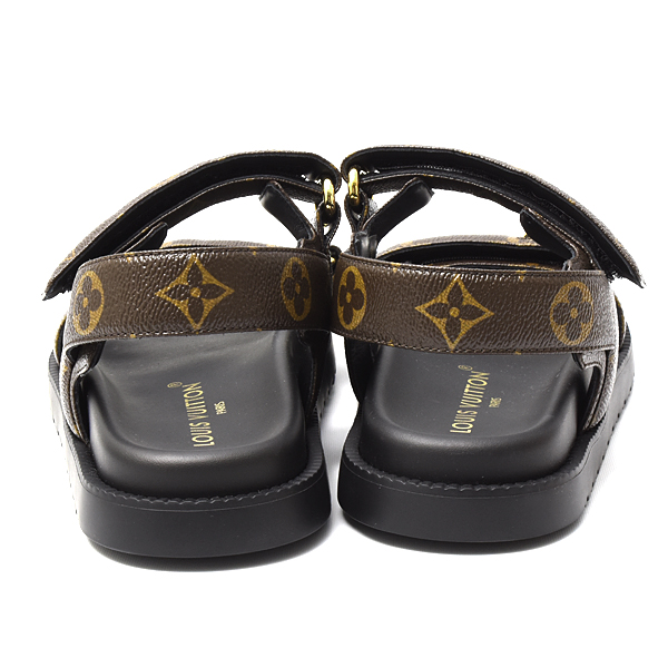 ルイヴィトン サンダル レディース LVサンセットサンダル 24cm モノグラム 1ACL98 Louis Vuitton 中古