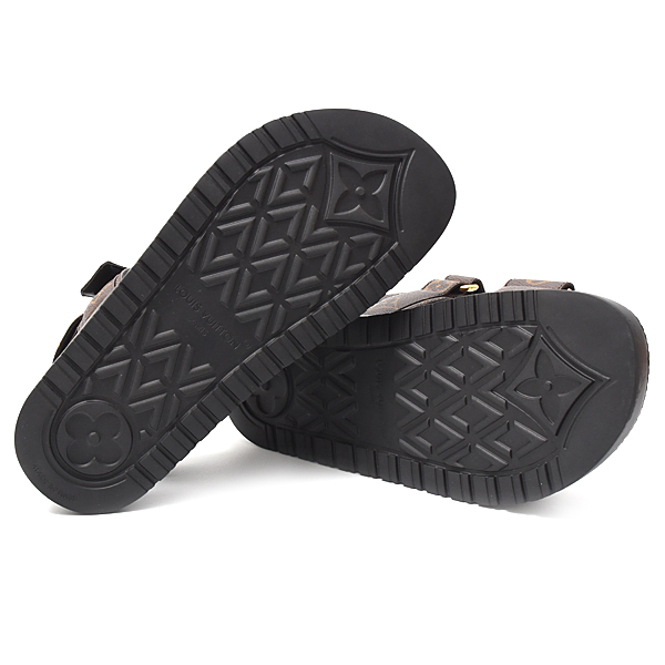 ルイヴィトン サンダル レディース LVサンセットサンダル 24cm モノグラム 1ACL98 Louis Vuitton 中古