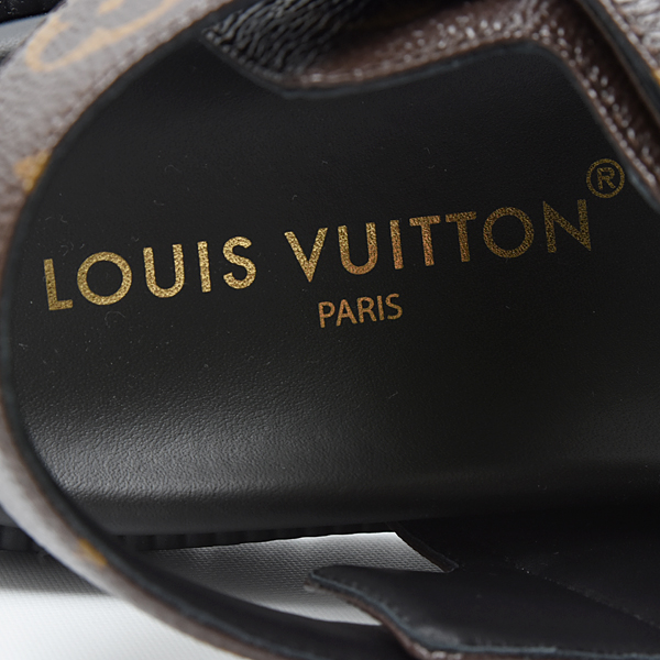 ルイヴィトン サンダル レディース LVサンセットサンダル 24cm モノグラム 1ACL98 Louis Vuitton 中古