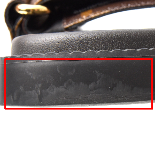 ルイヴィトン サンダル レディース LVサンセットサンダル 24cm モノグラム 1ACL98 Louis Vuitton 中古