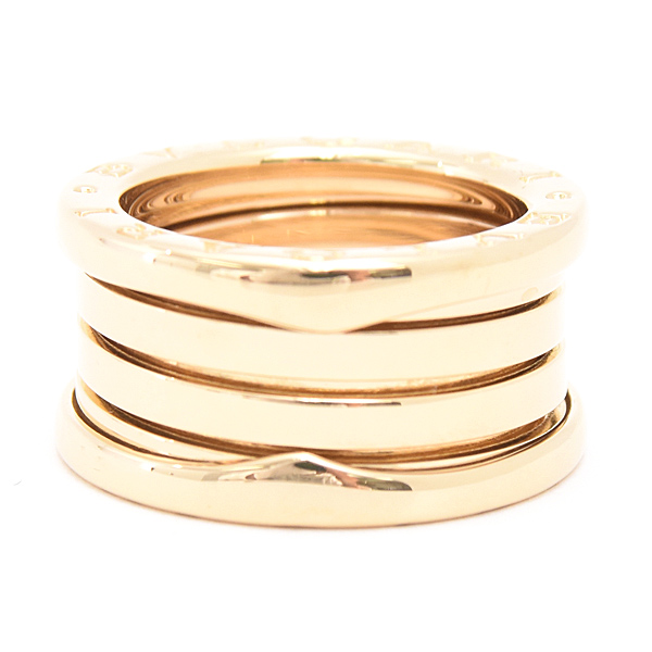 ブルガリ 指輪 レディース ビーゼロワン B-ZERO1 リング 50号 実寸9号 イエローゴールド 750YG BVLGARI 中古