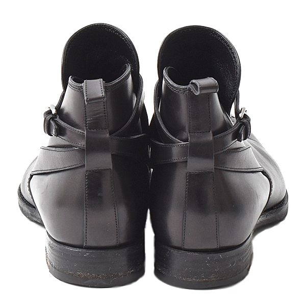 ルイヴィトン 靴 メンズ ショートブーツ サイズ9 1/2 日本サイズ28cm カーフ ブラック Louis Vuitton 中古