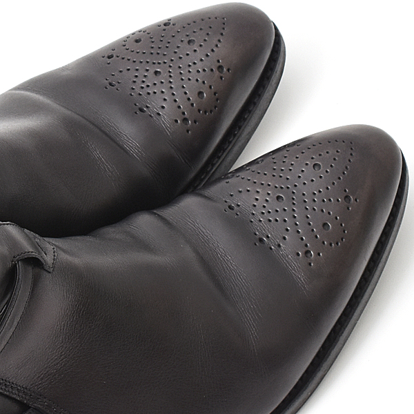 ルイヴィトン 靴 メンズ ショートブーツ サイズ9 1/2 日本サイズ28cm カーフ ブラック Louis Vuitton 中古