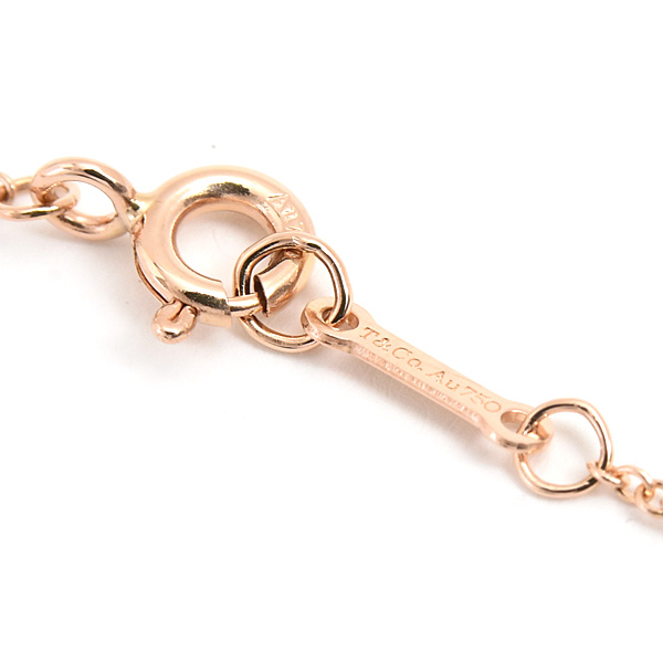 ティファニー ネックレス レディース ラビングハート ダイヤ パロマピカソ ピンクゴールド 750PG TIFFANY 中古