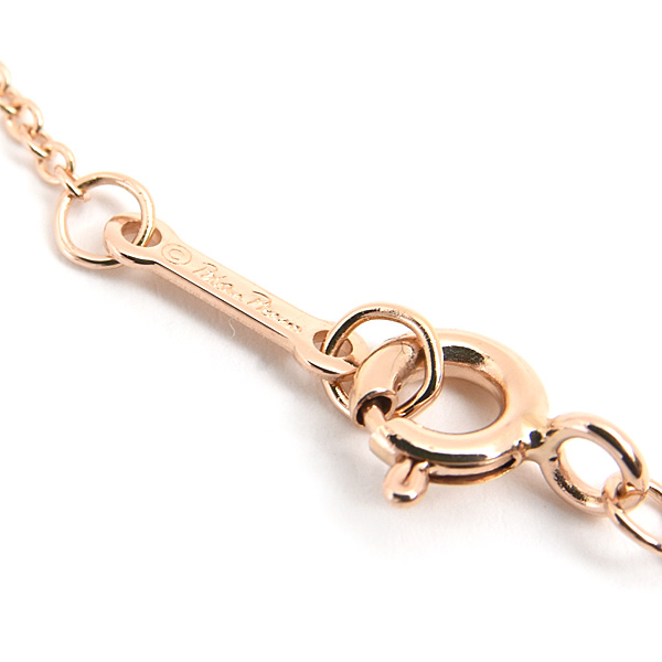 ティファニー ネックレス レディース ラビングハート ダイヤ パロマピカソ ピンクゴールド 750PG TIFFANY 中古