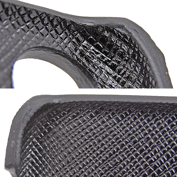 プラダ レディース サフィアーノレザー iPhone X/XS対応 iPhoneケース ネックストラップ付 ネイビー ブルー ブラック PRADA 1ZH058 中古