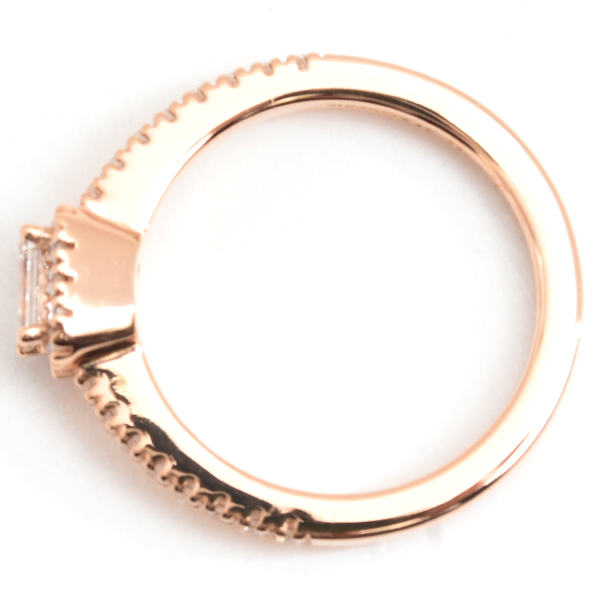 ピキョッティ 指輪 レディース ダイヤモンド リング D0.31ct F-VVS2 11.5号 ピンクゴールド  PICCHIOTTI 750PG 中古