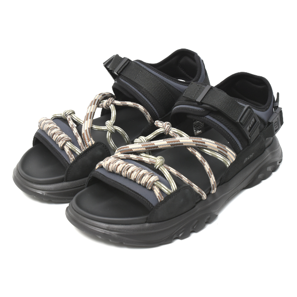 クリスチャンディオール ディオールオム H-TOWN スポーツサンダル 42サイズ JP27cm ネイビー ブラック Dior HOMME 中古