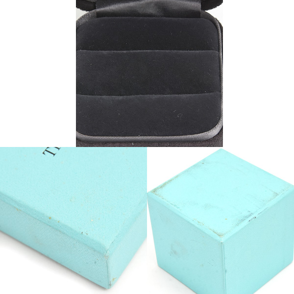 ティファニー 指輪 レディース グルーブド リング 8.5号 イエローゴールド 750YG TIFFANY 中古