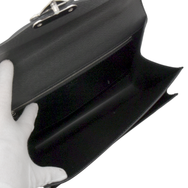 ルイヴィトン バッグ メンズ モンソー タイガ ビジネスバッグ アルドワーズ ブラック系 M32002 Louis Vuitton 中古