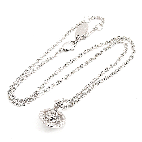 ヴィヴィアン ウエストウッド ネックレス レディース メイフェア スモール オーブ ペンダント 真鍮 GP Vivienne Westwood 中古