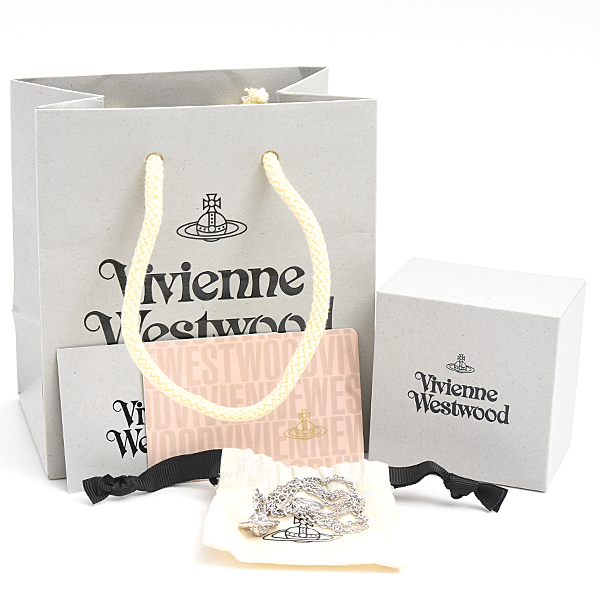 ヴィヴィアン ウエストウッド ネックレス レディース メイフェア スモール オーブ ペンダント 真鍮 GP Vivienne Westwood 中古