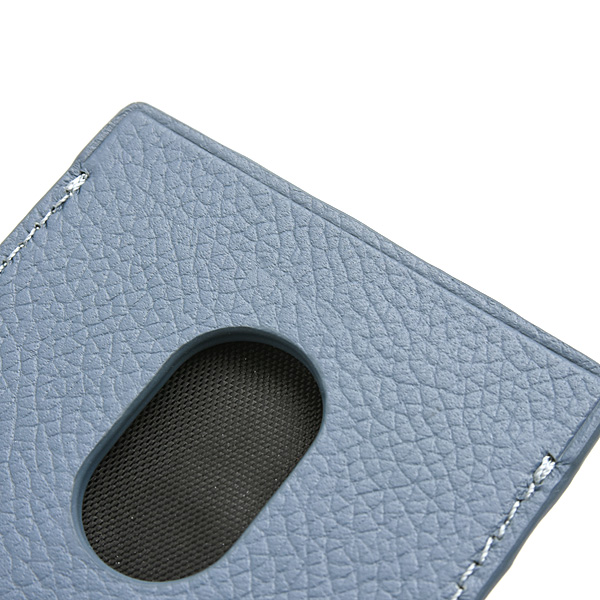 バレンシアガ カードケース メンズ レディース マグネットカードホルダー iPhone マグセーフ カーフ ブルーグレー系 BALENCIAGA 6758352 中古