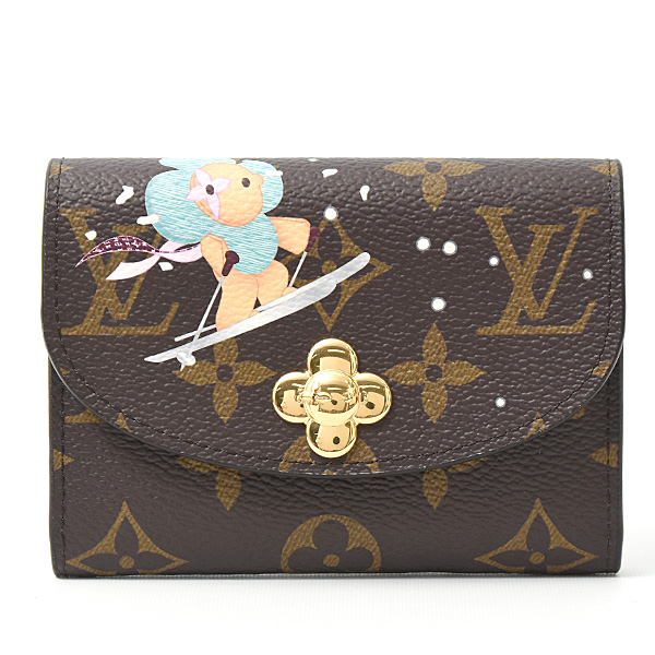 ルイヴィトン 財布 レディース モノグラム ヴィヴィエンヌ ポルトモネロザリ Louis Vuitton M12239 中古