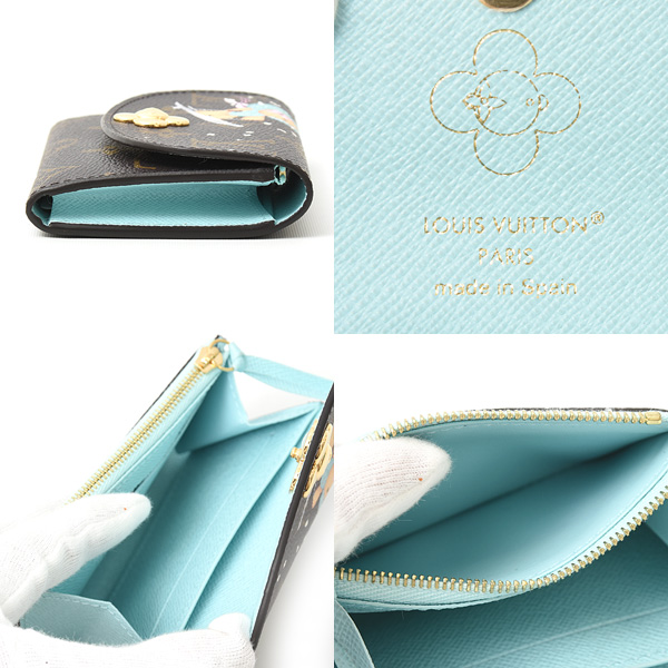 ルイヴィトン 財布 レディース モノグラム ヴィヴィエンヌ ポルトモネロザリ Louis Vuitton M12239 中古