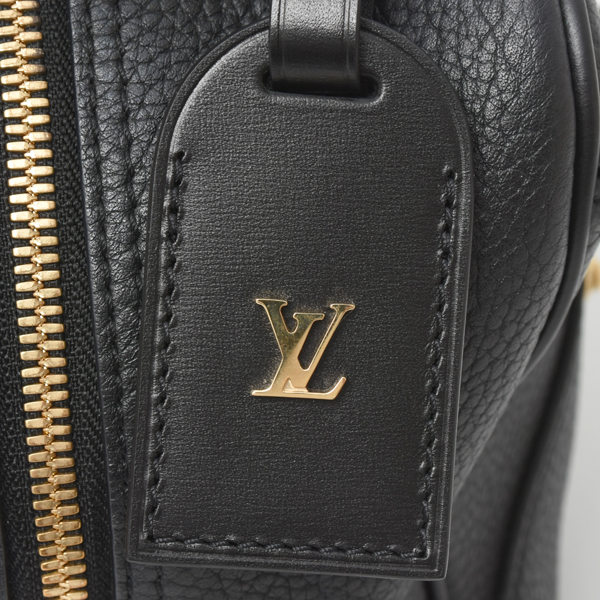 ルイヴィトン バッグ トリヨン スクエアバッグ ハンドバッグ ショルダーバッグ 2WAY ノワール ブラック M55334 Louis Vuitton 中古