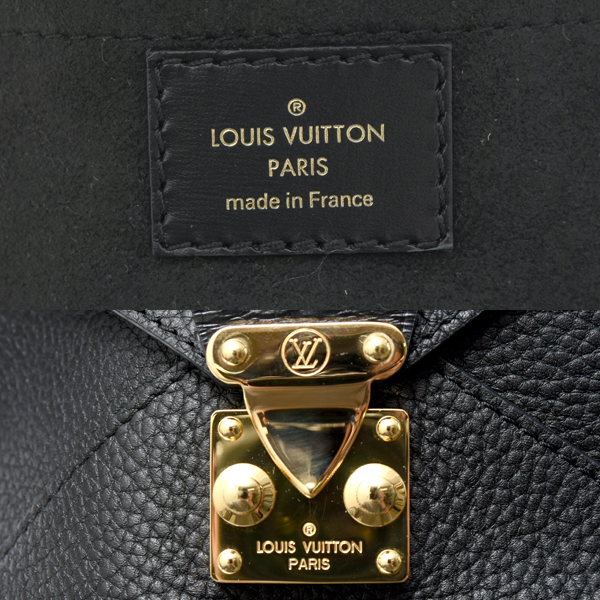 ルイヴィトン バッグ トリヨン スクエアバッグ ハンドバッグ ショルダーバッグ 2WAY ノワール ブラック M55334 Louis Vuitton 中古