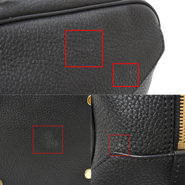 ルイヴィトン バッグ トリヨン スクエアバッグ ハンドバッグ ショルダーバッグ 2WAY ノワール ブラック M55334 Louis Vuitton 中古