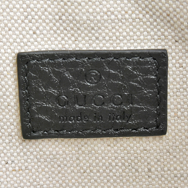 グッチ バッグ レディース GGエンブレム チェーンハンドバッグ ショルダーバッグ 2WAY ブラック グレインレザー 815277 中古j