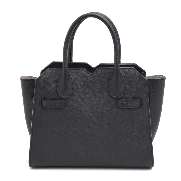 ヴァレクストラ ミラノバッグミニ ハンドバッグ ショルダーバッグ 2WAY ソフトカーフスキン Valextra 中古