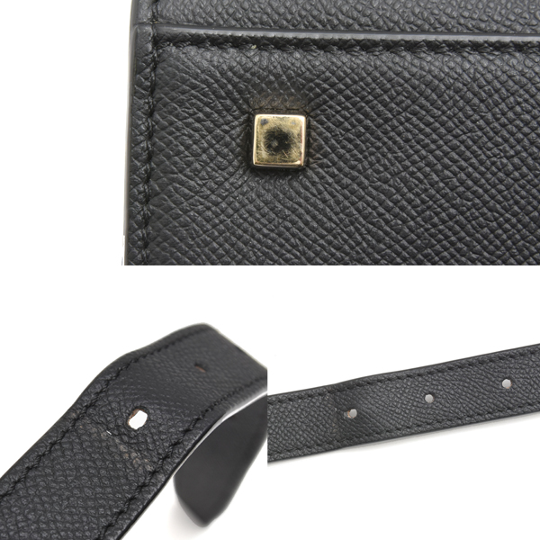 ヴァレクストラ ミラノバッグミニ ハンドバッグ ショルダーバッグ 2WAY ソフトカーフスキン Valextra 中古