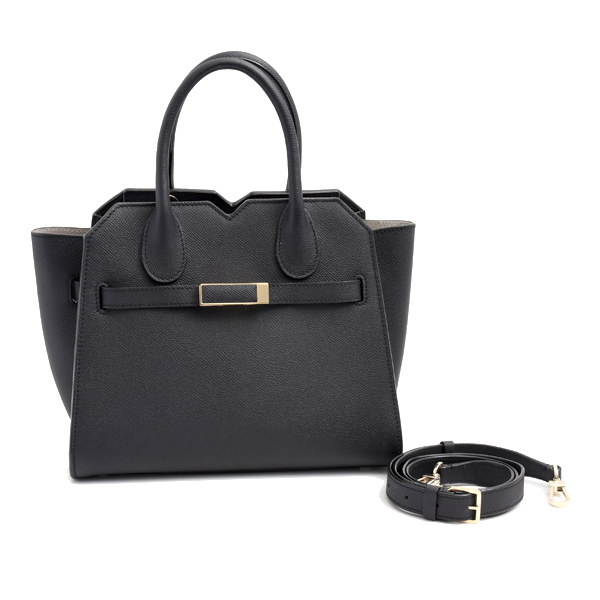 ヴァレクストラ ミラノバッグミニ ハンドバッグ ショルダーバッグ 2WAY ソフトカーフスキン Valextra 中古