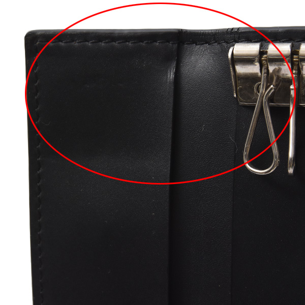 ゴヤール キーケース メンズ ヘリンボーン 6連キーケース PVC ブラック GOYARD 中古