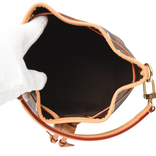 ルイヴィトン バッグ レディース ナノノエ モノグラム ハンドバッグ ショルダー Louis Vuitton M81266 中古