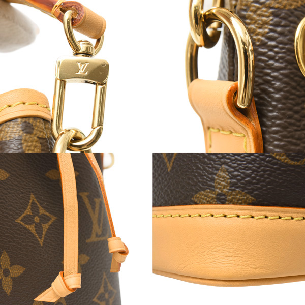 ルイヴィトン バッグ レディース ナノノエ モノグラム ハンドバッグ ショルダー Louis Vuitton M81266 中古