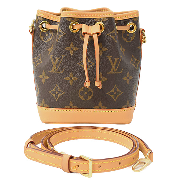 ルイヴィトン バッグ レディース ナノノエ モノグラム ハンドバッグ ショルダー Louis Vuitton M81266 中古