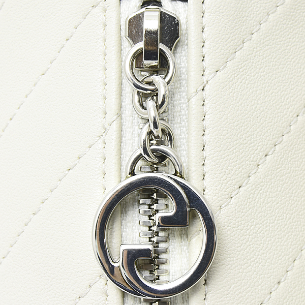 グッチ バッグ レディース ブロンディ ミニハンドバッグ ワンショルダーバッグ ホワイト系 760170 GUCCI 中古