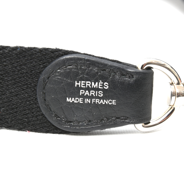エルメス バッグ エヴリンTPM トリヨンクレマンス ショルダーバッグ W刻印 ブラック HERMES 中古