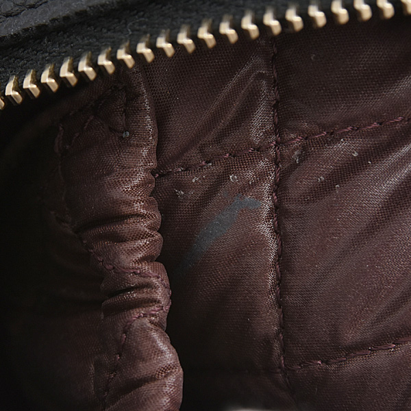 シャネル バッグ レディース マトラッセ コスメポーチ キャビアスキン ランダム ブラック CHANEL A80910 中古