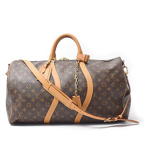 ルイヴィトン バッグ メンズ モノグラム キーポルバンドリエール50 ヴァージルアブロー ボストンバッグ Louis Vuitton M44880 中古