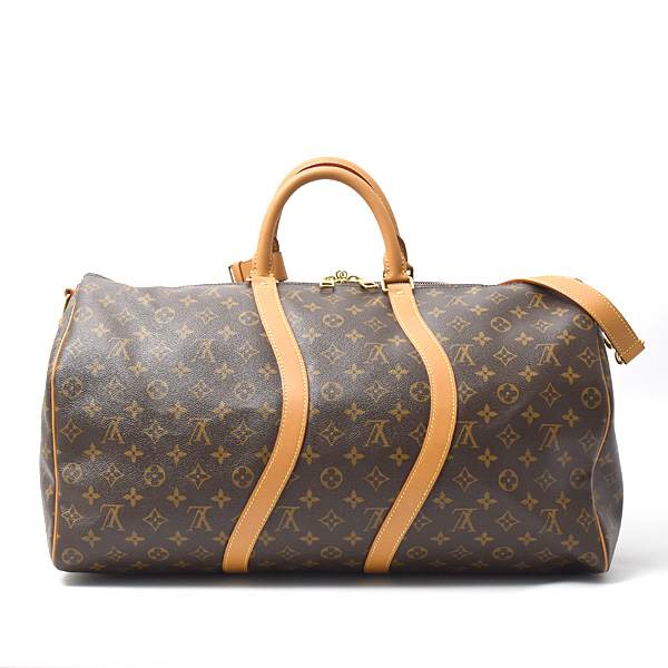 ルイヴィトン バッグ メンズ モノグラム キーポルバンドリエール50 ヴァージルアブロー ボストンバッグ Louis Vuitton M44880 中古